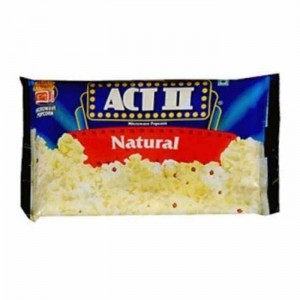 Act ll Natural Popcorn 33g