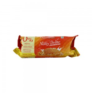 Patanjali Nutty Delite Kaju Badam Biscuit 100 gm