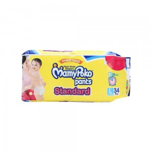 MamyPoko Pants Standard Diaper (L) 34 units