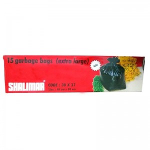 Shalimar 15 Garbage Bags (White) (Extra Large) 76 Cm X 94 Cm