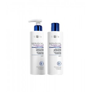 L'oreal Serioxyl Shampoo & Conditioner Coloured Thinning Hair 1000ml Duo