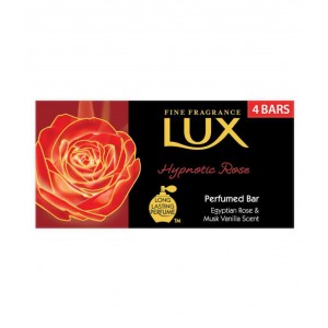Lux Hypnotic Rose Soap Bar, 75 gm ( Pack of 4 )