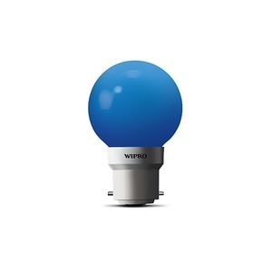 Wipro Garnet LED Bulb - Blue, 0.5 watt Carton 1Pc