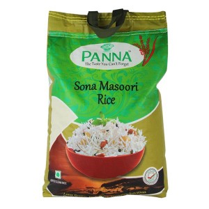 Panna Sona Masoori Rice, 25 Kg Brand Panna