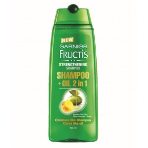 Garnier Fructis 2 In 1 Shampoo + Oil 340 Ml