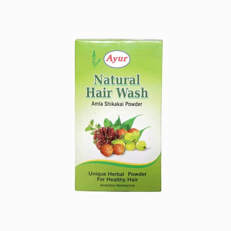 Ayur Herbal Natural Hair Wash Amla Shikakai Powder 100g - Hair Colour &  Mehndi - Hair Care - Personal Care