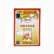 Ayur Herbal Orange Face Pack For Oily Skin 100g