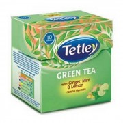 Tetley Green Tea With Lemon & Honey Tea Bags 10 Bags