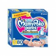 MamyPoko Pants Extra Absorb Diaper (S) 80 units
