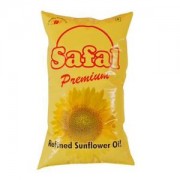 Safal Sunflower Oil - Premium Refined, 1 ltr