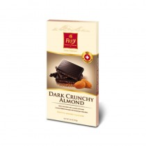 Frey Dark Crunchy Almond Chocolate 100g
