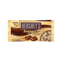 Hersheys Nuggets Milk Chocolate With Almonds 340 Gm
