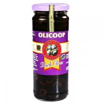 Olicoop Sliced Black Olives 450g