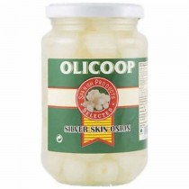 Olicoop Silver Skin Onion 370g
