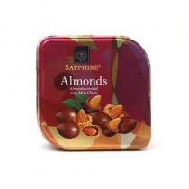 Sapphire Almonds Covered With Milk Chocolate 90 Gm