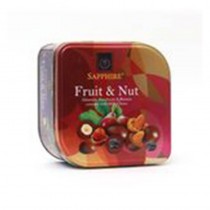 Sapphire Fruit & Nut Almonds,Hazelnuts & Raisins Covered With Milk Chocolate 90 Gm