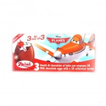 Zaini Planes 3D Collection Chocolate 60 Gm