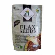 24 Lm Organic Flax /Alsi Seeds 200g