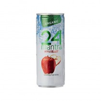 24 Organic Mantra Apple Blast Sparkling Fruit Drink 250 Ml