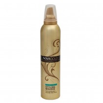 NOVA Gold Hair Styling Mousse 300ml - Super Firm Hold