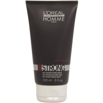 Loreal Professionnel Homme Paris 6 Force Strong Gel 150 ml With Ayur Lotion 50 ml
