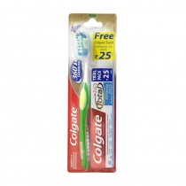 Colgate 360 surround tooth brush + free colgate total toothpaste Rs 25 1 Pc