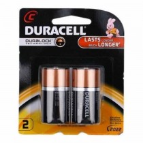 Duracell C Battery 2Pcs