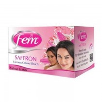 Fem Fairness Natural Saffron Cream Bleach 24g