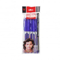 Flair Pens For All Smoothness Guaranteed-Blue 5 pcs