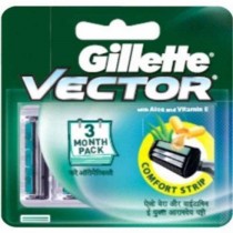 Gillette Vector Cartridges 4 Pc