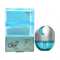 Godrej Aer Twist Gel Cool Surf Blue Car Fragrance Starter+Refill 11 Ml