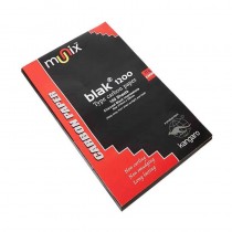 Kangaro Munix Black 1200 Pencil Carbon Paper 210 Mm X330mm 100 sheets