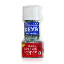 Keya (Sri Lankan) Grinder Malabar Extra Black Pepper / Kali Mirch 40g