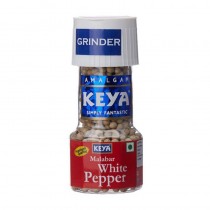 Keya (Sri Lankan) White Pepper /Safed Mirch Grinder 45g