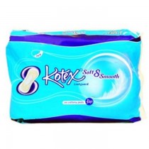 Kotex Soft & Smooth Leakguard Cottony Pads 20 Pads
