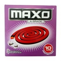 Maxo A-Grade Pleasant Fragrance Coil 10 Hours Protection 1Pc
