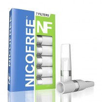 Nicofree White cigarettes 7 Filters 1 Pc