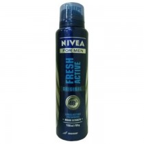 Nivea For Men Fresh Active Original Deodorant 150 Ml