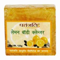 Patanjali Lemon Body Cleanser Soap 125.00 gm bar