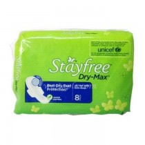 Stayfree Dry-Max Ultra Dry With Wings 8Pads