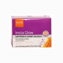 VLCC Insta Glow Saffron & Honey Bleach Pack 402gm