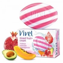 Vivel Mixed Fruit + Cream Soap 100 Gm