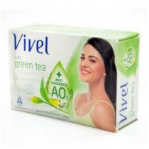 Vivel Green Tea Pure Nourished Skin Soap 4 x 100 Gm