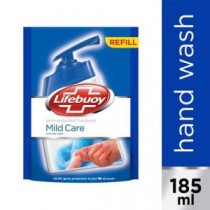 Lifebuoy Hand Wash - Mild Care, 185 ml Pouch