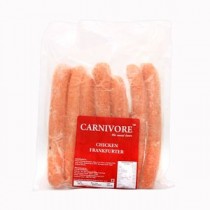 Carnivore Chicken - Frankfurters, 500 gm Pouch