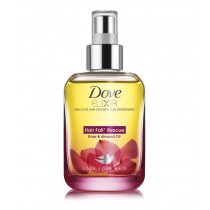 Dove Elixir Hair Fall Rescue Rose & Almond Hair Oil, 90 ml Bottle