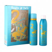 Beverly Hills Polo Club Gift Set 2 for Women (Deodorant and Body Wash)