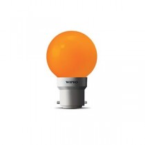 Wipro Garnet LED Bulb - Orange, 0.5 watt Carton 1Pc