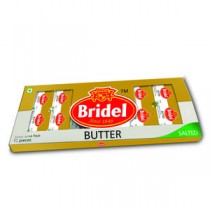 Bridel Butter - Micro Cup, Salted, 8 gm ( Pack of 12 )