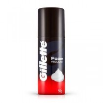 Gillette Pre Shave Foam - Classic, Regular, 50 gm Bottle
